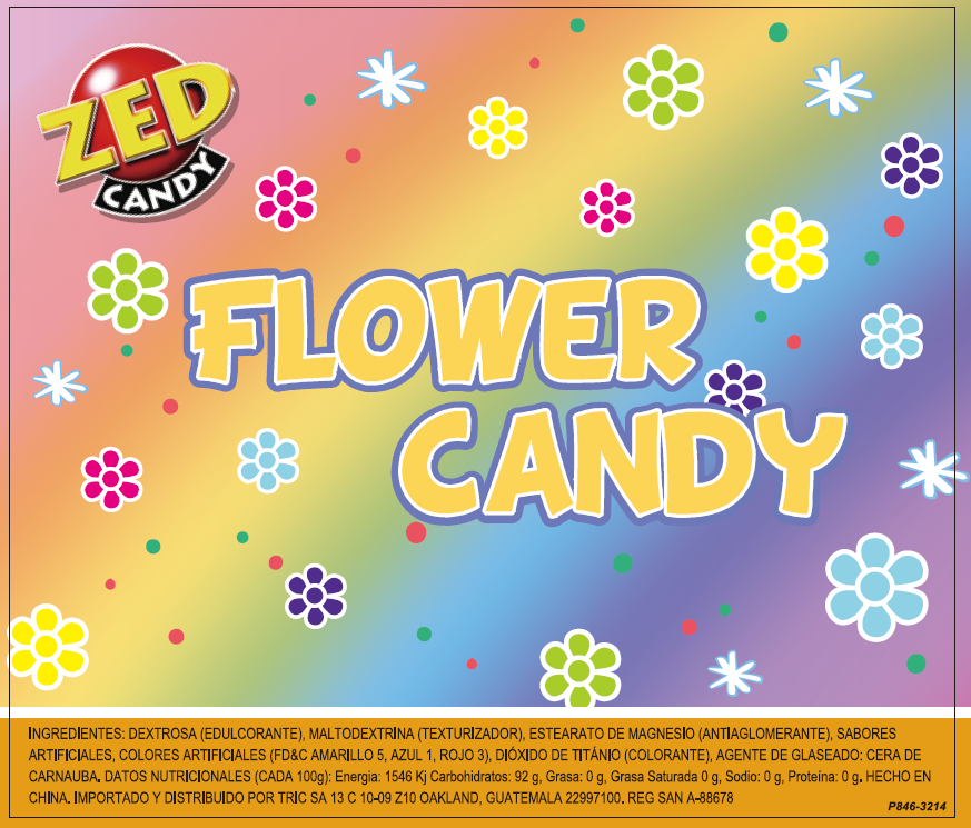 Flower Candy ZED cartulina