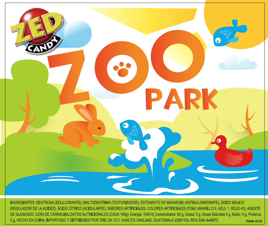 Zoo Park ZED cartulina