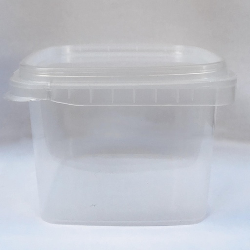 [BOT012] Cubo Pequeño Vacío 500mL y TAPA transparente