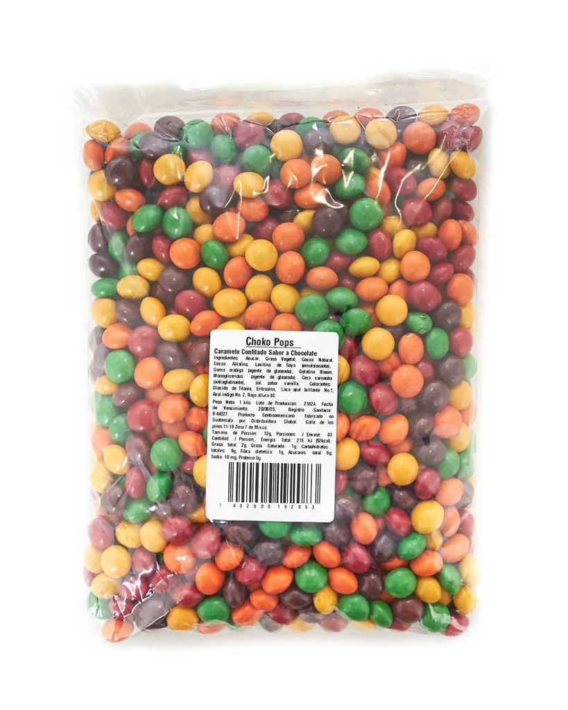 Choko Pops COLORES MIXTOS 1kg