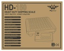 Báscula My Weigh HD150 lbs x 0.05 (romana digital)