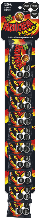 Tira Pachicleta FUEGO 10u 260g
