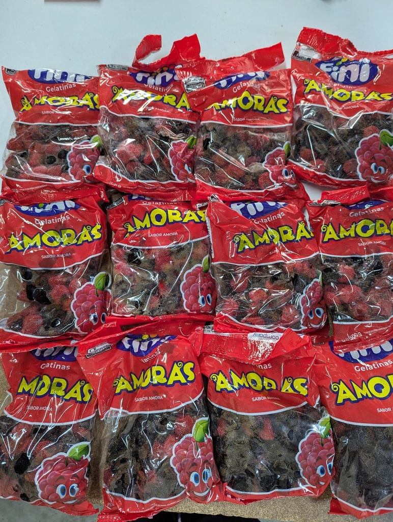AMORAS (Moras Rojas y Negras)  **En Oferta**