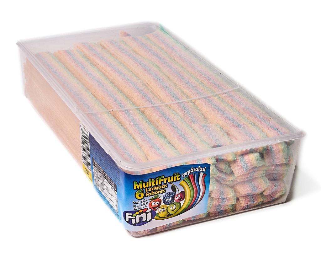 Lenguas Multifruit FINI Tarro 200u