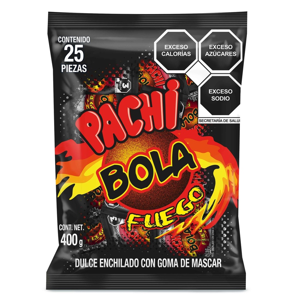 Pachibola FUEGO 25uds