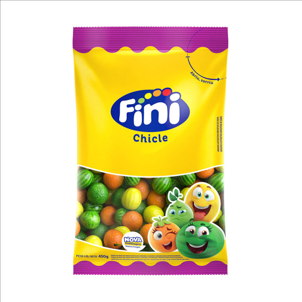 CHICLE SALADA DE FRUTAS - FINI 450g