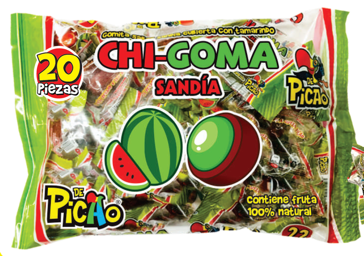CHI-GOMA Sandía - PICAO 20uds