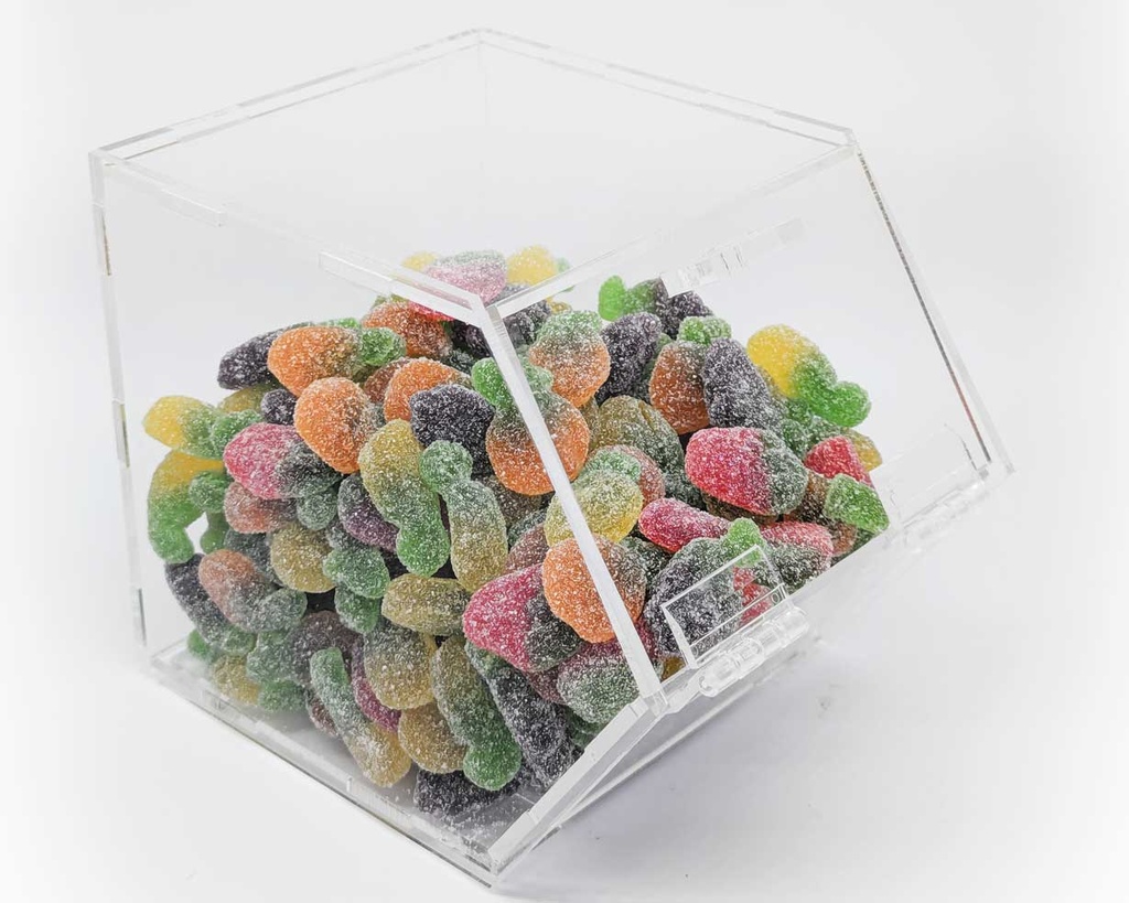 Exhibidor de Acrílico Pequeño para 1kg