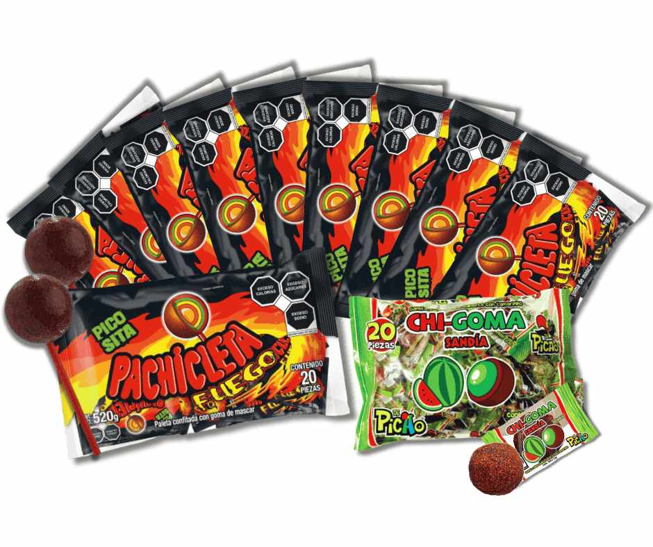 Promo 10 bolsas Pachicleta + 1 bolsa Chi-goma