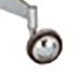 Rodo sin freno para pedestal BS800 Beaver