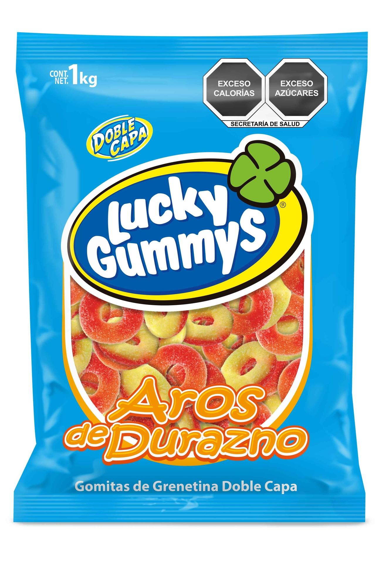 Aros de Durazno - Lucky 1kg