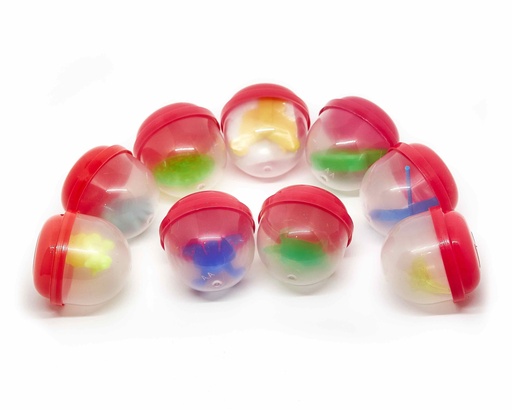 [JUGA017] Cápsulas Ovaladas 2" CON JUGUETE (200 uds)