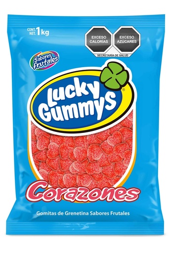[GOMU007] Corazones - Lucky 1kg