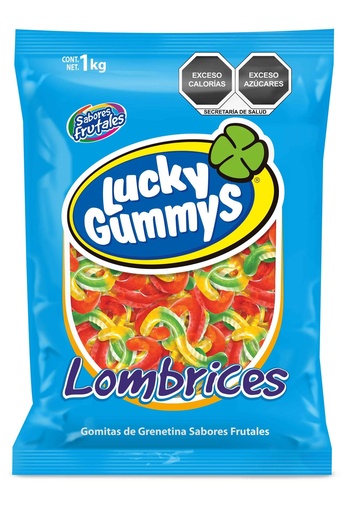 [GOMU002] Lombrices - Lucky 1kg