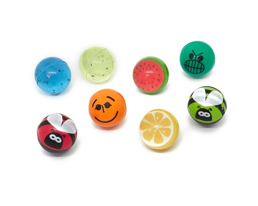 [JUGA019] Pelota Mix 3 Curioso (25mm) CAJA 2000 uds