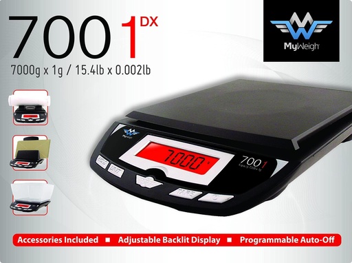 [WPM0001] Balanza My Weigh 7001g