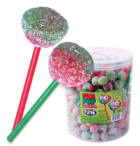 [GOMF009] FINIPOP Sandía bote de 200u