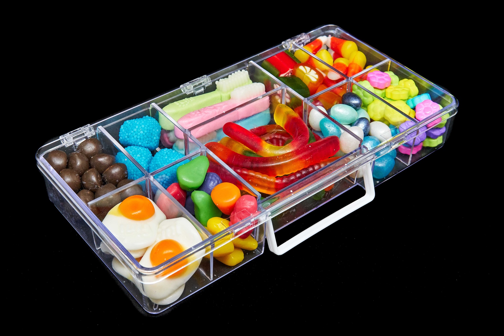 Rectangular TRICMIX con 300g de dulces