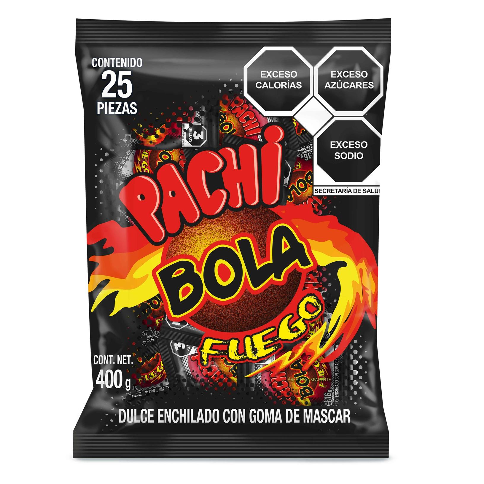 Pachibola FUEGO 25uds