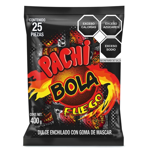 [GOMU301] Pachibola FUEGO 25uds