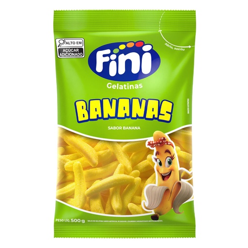 [GOMB003] Gomitas BANANAS - FINI 500g