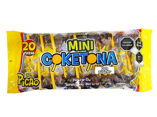 [PICA101] Paleta MINI COKETONA (tamarindo picante) - PICAO 20uds