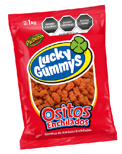 [GOMU015] Ositos Enchilados - Lucky 1kg